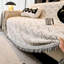 Housse de canapé en chenille --261728823-261728822
