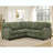 L-Shaped Sectional Sofa Bed with Pull-Out Bed & Storage, 5-Seat Sleeper Couch with USB Charging, Convertible Design for Living Room, Apartment, Corduroy Fabric-1892584916