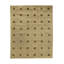 Hand Knotted Wool Area Rug in Gold-638390890