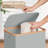 Slim Laundry Basket With Lid, Narrow Dirty Clothes Hampers For Laundry With Handle, Skinny Laundry Bin For Laundry Room, Dorm, Bedroom And Bathroom, 19.8 Gallon (75L)-1631894506