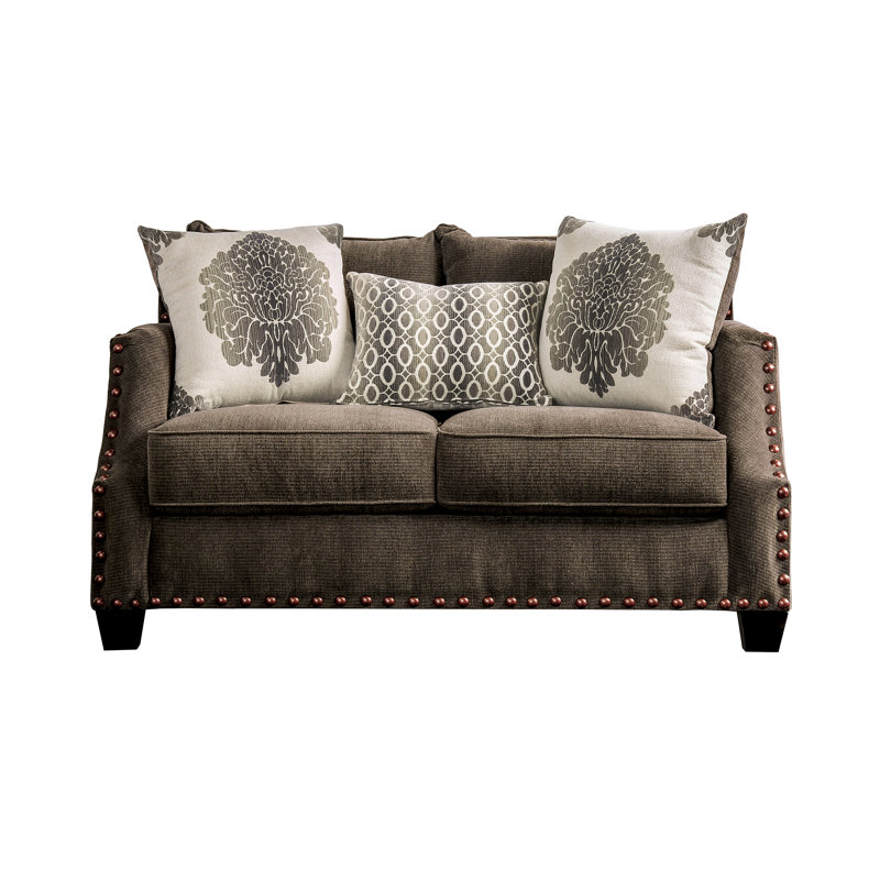 Causeuse Amarylis, Marron foncé