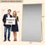 Miroir surdimensionné rectangulaire en aluminium avec cadre-1485159219-1494389495