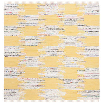 Opie Hand Woven Cotton Ikat Rug