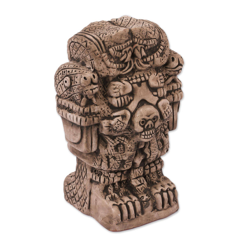 Angel Cerón Serpent Skirt Goddess Ceramic Figurine