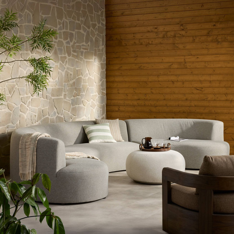 Opal Outdoor 3 Pc Sectional