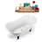 60" Streamline Clawfoot Soaking Acrylic Bathtub-76223409-76223415