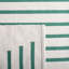 Tapis rayé en coton tissé à la main Esveidy-655009048