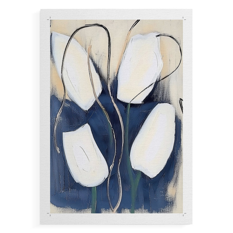 FLORAL Series DCCVI - Impression sur toile seulement - NON CADRE, H 12 po x l 8 po