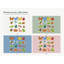 Bug And Insect Wall Decals, Set of 16 Peel and Stick Nursery Wall Stickers, Satin Finish Removable Kids Room Wall Art, 20"W x 20"H (50 x 50 cm)-2052507356