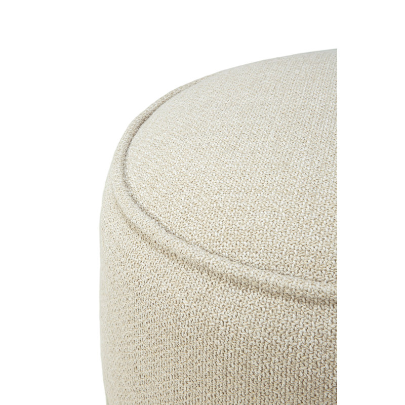Donut Outdoor Pouf, Natural