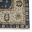 Tapis oriental bleu foncé en laine noué à la main Mccombs-1574758136