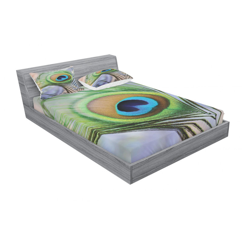 Microfiber Sheet Set, Queen Sheet Set with Fitted Sheet
