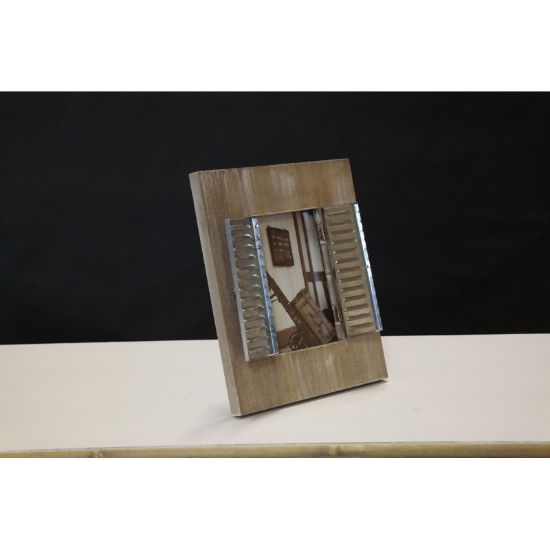 Garth Wood Matte Picture Frame, Brown