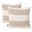 Housse de coussin en coton à pois