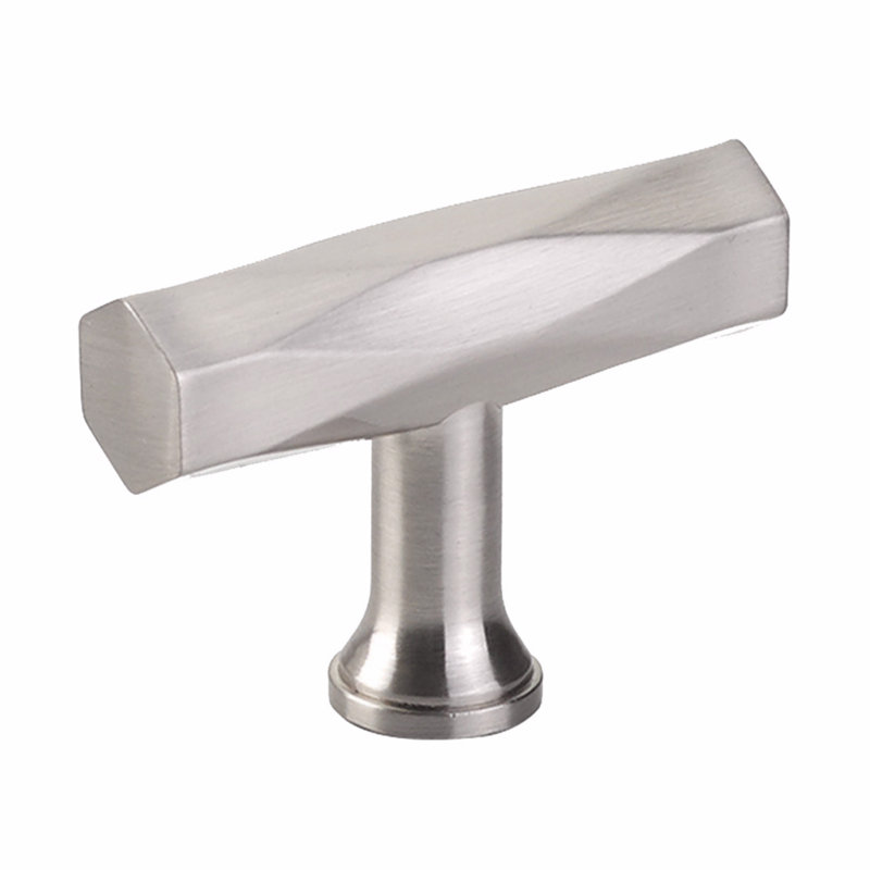 Tribeca Bar Knob, Satin Nickel