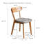 Chaise en chêne naturel de qualité supérieure, dossier ergonomique, structure en bois massif robuste-1366475209-1366475210