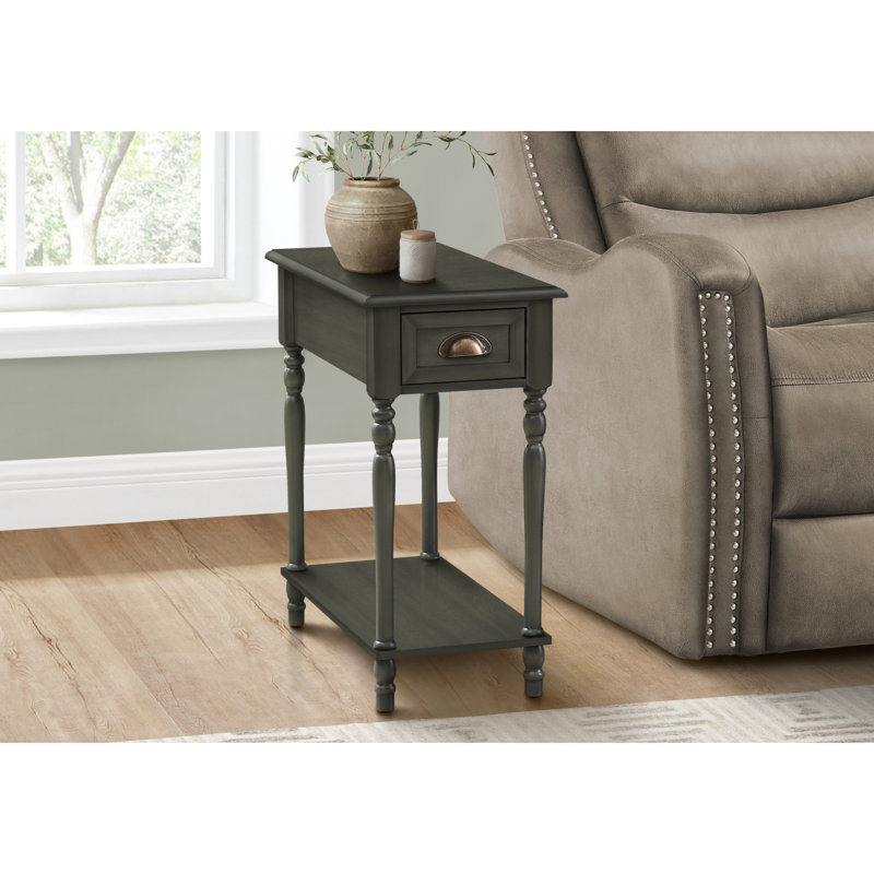 Table d'appoint polyvalente avec une fabrication durable et un attrait élégant pour n'importe quelle pièce, Vert