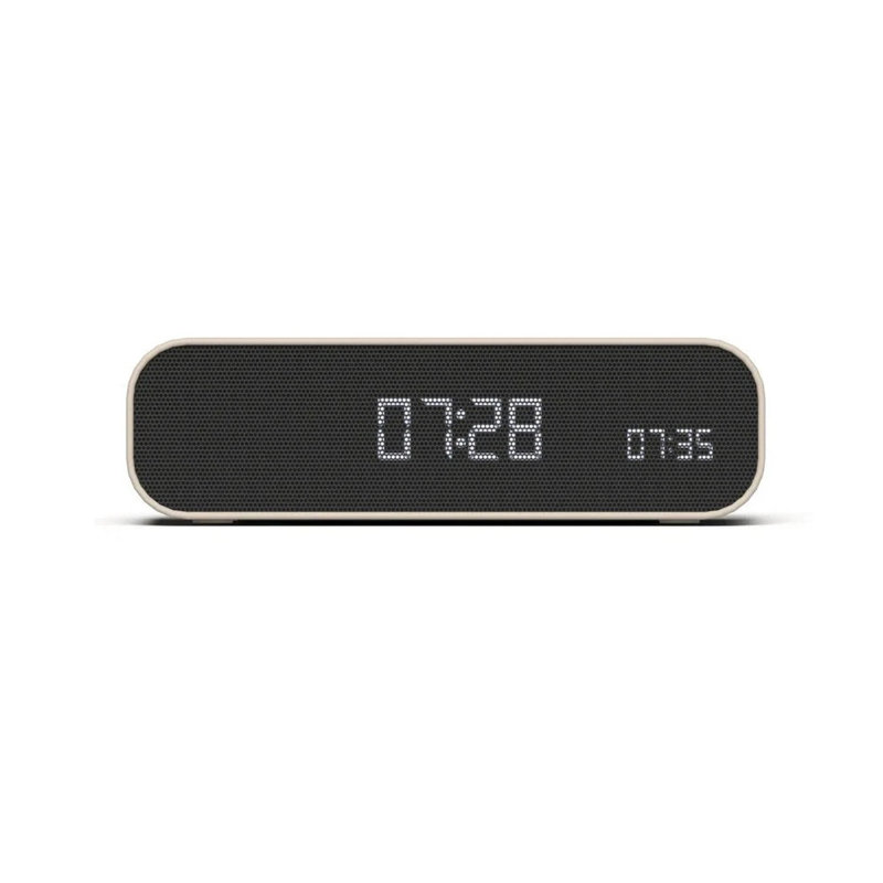 Digital Mechanical Alarm Tabletop Clock, Grey