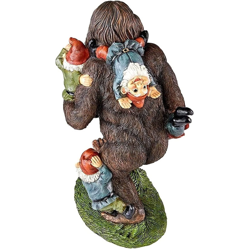 Statue de jardin Gibi, H 6 po x l 3,5 po x P 2,7 po