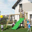 Rumble Ridge Rock Wall Play Fort with Double Swing