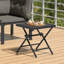 Berinda Square Steel Outdoor Bistro Table - 38 cm W 38 cm D