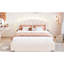 Lit plateforme en molleton avec tiroir et sommeil confortable