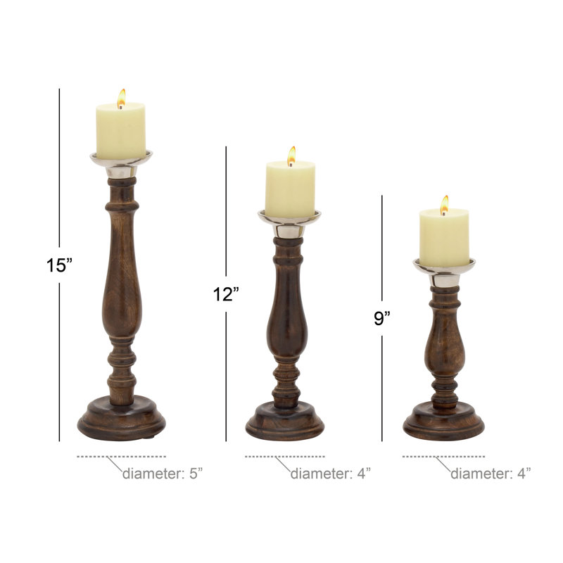 9'' H Tabletop Candlestick