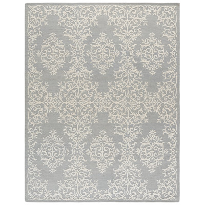 Metro 710 Hand Tufted 80% Wool; 20% Cotton Damask Rug