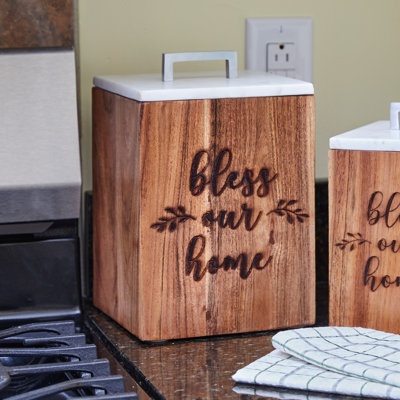 Wood Jar