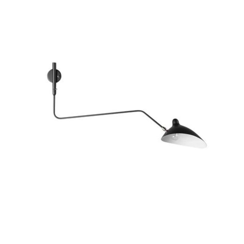 Lampe murale Ursula, Noir