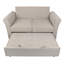 Tanijha 2 Seater Reclining Fabric Sofa Bed