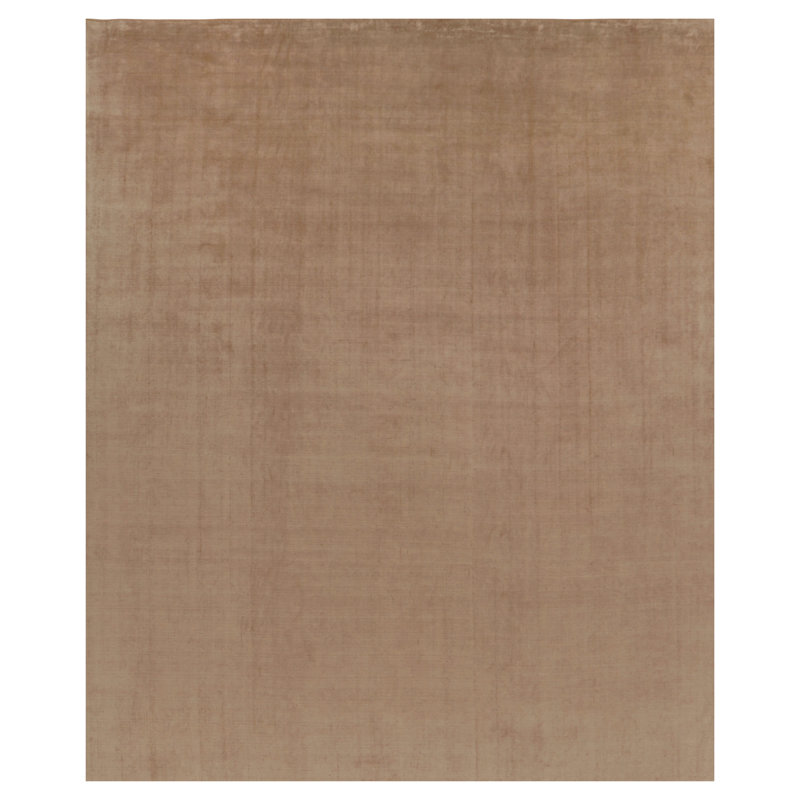 Textural Handmade Kilim Silk Area Rug