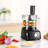 VEVOR 7-Cup 350W Food Processor Vegetable Chopper for Mixing Slicing Kneading