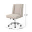 Chaise de bureau Basic sans accoudoirs, hauteur réglable