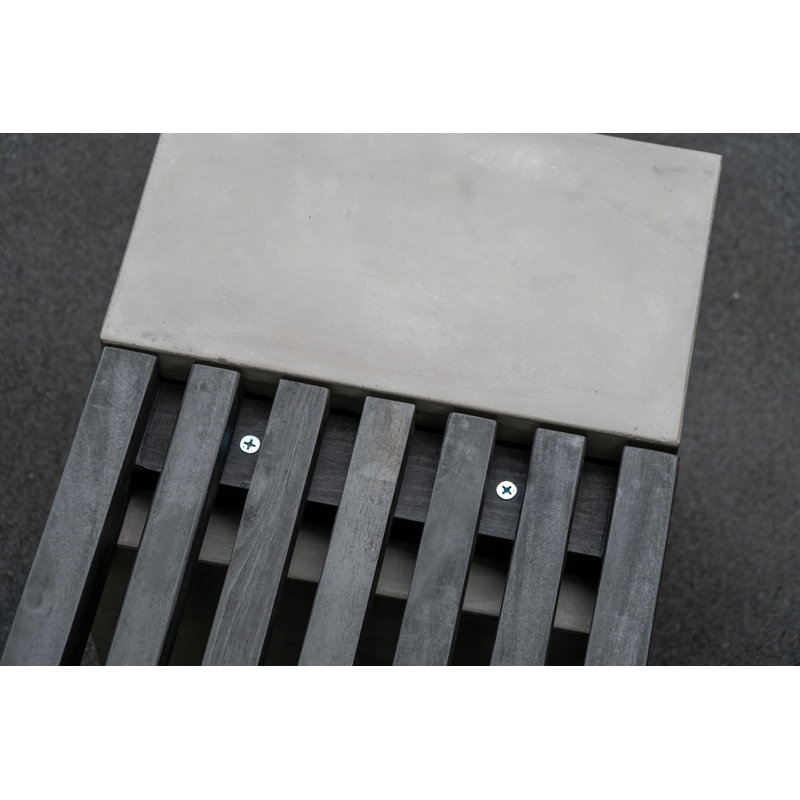 Sodermalm Aluminium Bench, Black