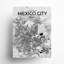 «Mexico City Map», impression-1048974368-1048974801