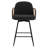 26" Swivel Boucle Upholstered Bar Stool-1117123226-1132036702