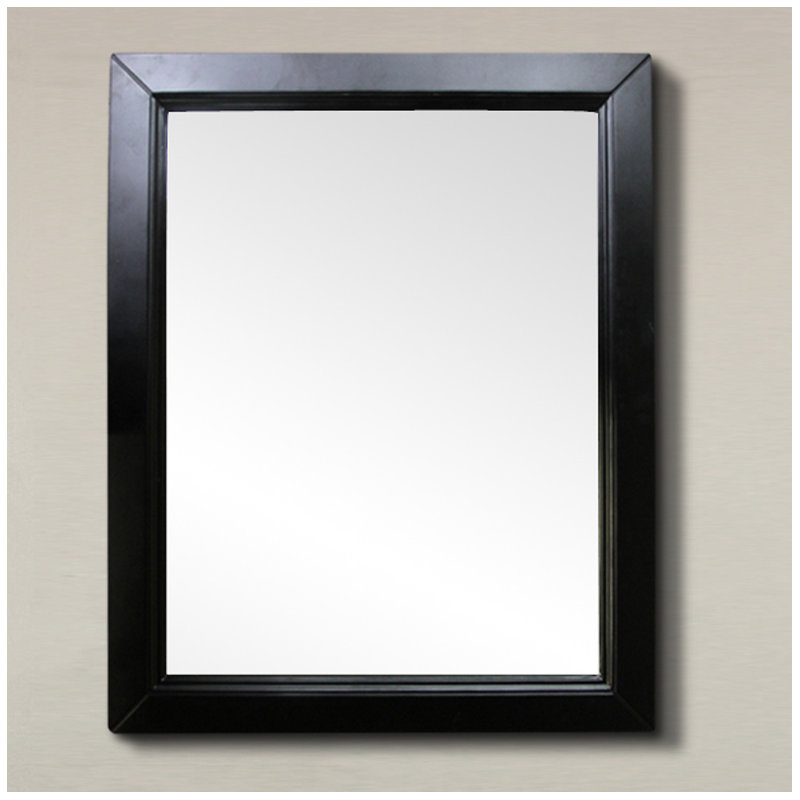 Brodench Rectangle Wall Mirror, Espresso