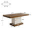 Table de salle à manger 63 "à piédestal pour 4-6-340293908