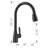 Atura Pull-Down Dual-Spray Kitchen Faucet - Matte Black-66477603-34419499