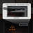 33 Inch Electric Fireplace Insert With Trim Kit, Fire Crackling Sound, Resin Log, Remote Control, 750/1500w Heater, Black