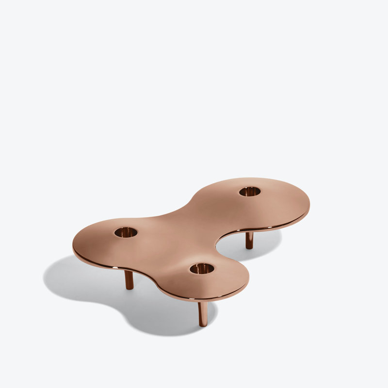 Cell Candle Holder, Rose Gold, Rose Gold Stainless Steel