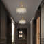 Lustre moderne en cristal avec fonction à intensité variable, luminaire suspendu rond pour salle à manger, salon, chambre à coucher, vestibule et vestibule-1982280071-1982280070