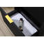 Ensemble de meuble-lavabo simple autoportant 24 po avec plateau en céramique 24 po-611090482