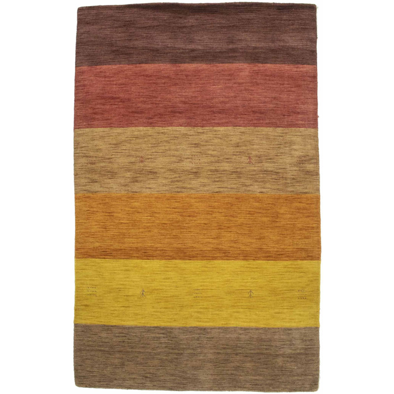 Performance Wool Striped Indoor Rug, Rectangle 5' x 8'