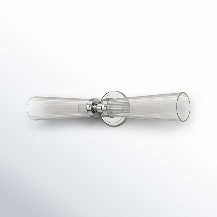 Gast 2 Light Transparent Vanity Light
