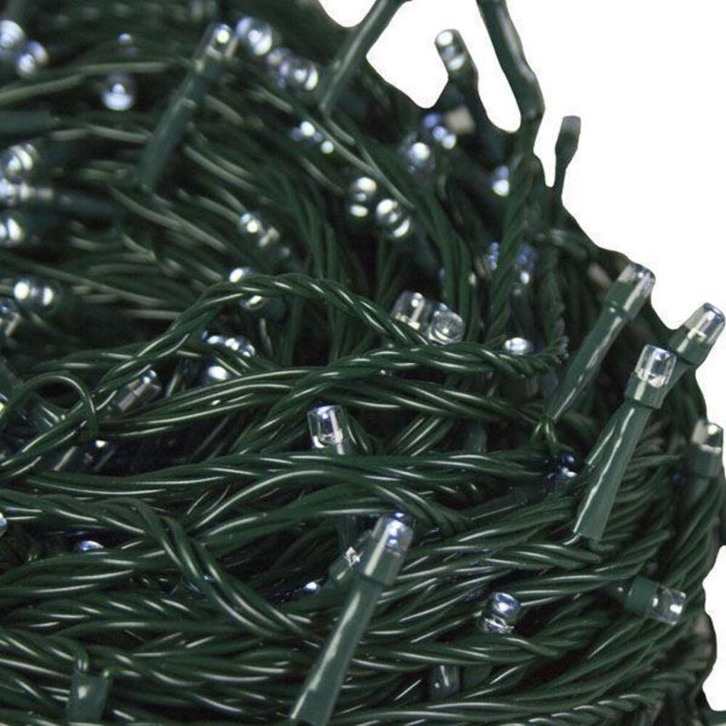 LED Battery Operated Fairy Lights with 8 Changing Modes, Timer and IP44 Waterproof for Indoor and Outdoor Use, White