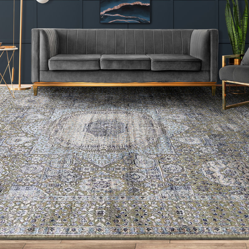 Moroccan Area Rug, Rectangle 8' x 10'
