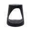 Table d'appoint ronde noire Hollow-1423923091