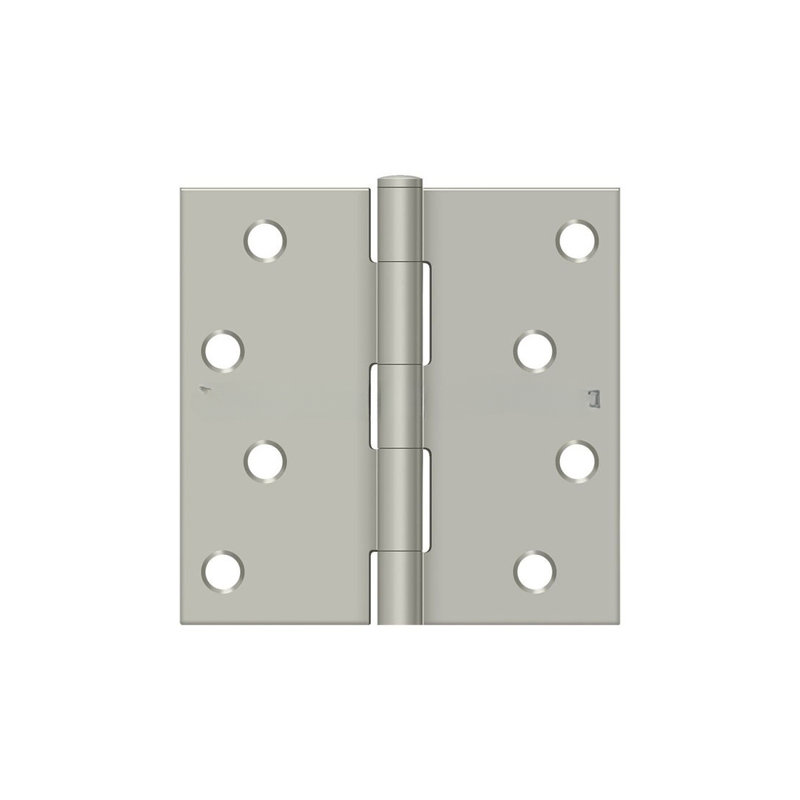 Steel Hinge, Brushed Nickel